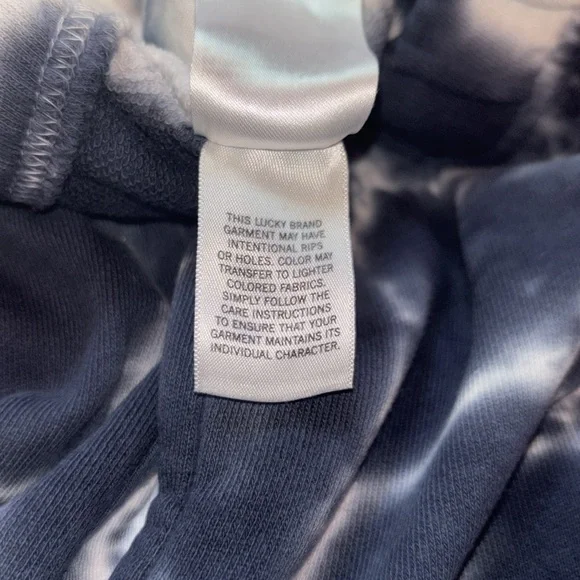 Lucky Brand🍀 Womens Chill At Home Tie-dye Cotton Joggers, Size S - Picture 14 of 16